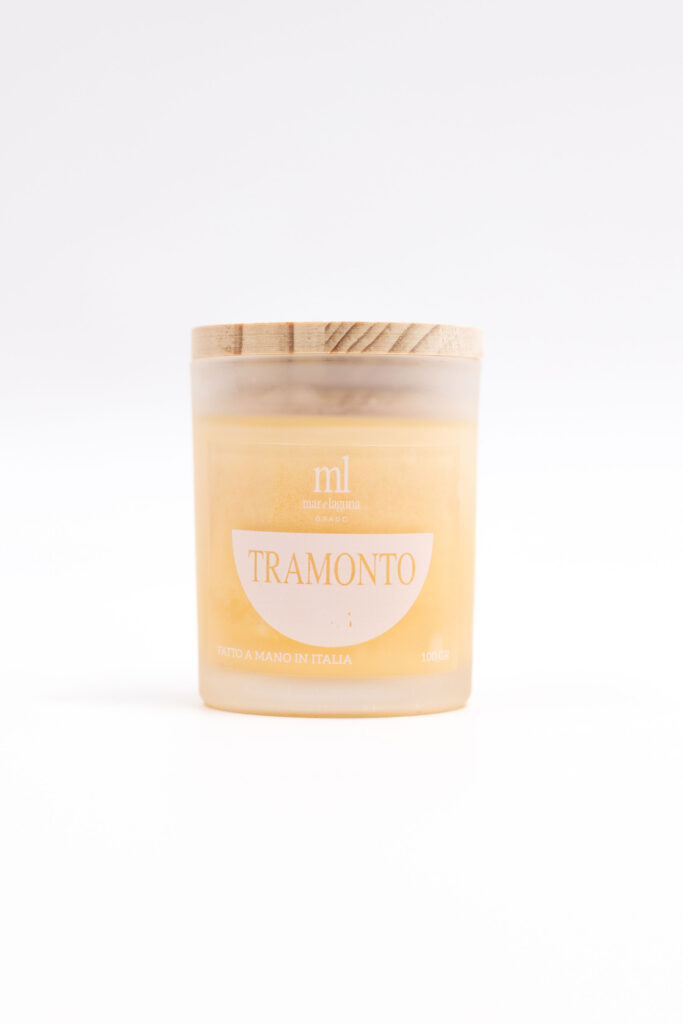 TRAMONTO CANDELA PROFUMATA 100g